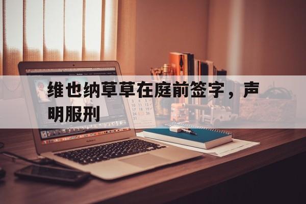 随机维也纳草草在庭前签字，声明服刑的简单介绍